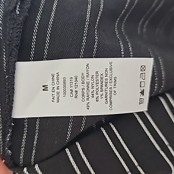 Dynamite Black/White Dress - Picture 5 of 6